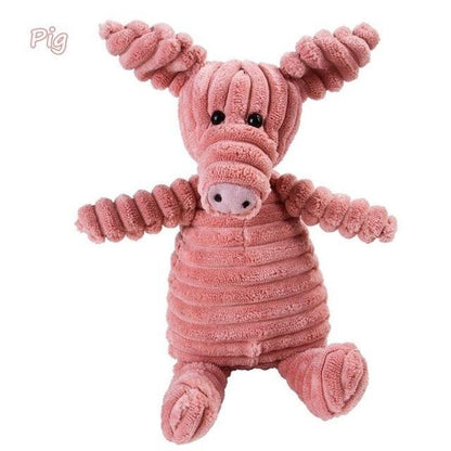 Corduroy Plush Dog Toys