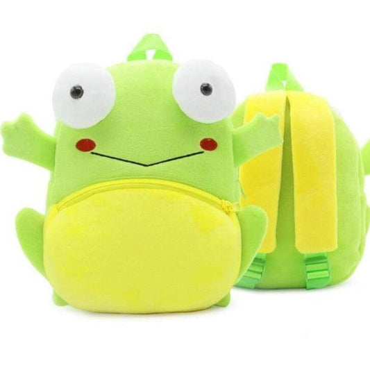 Sac à dos en peluche Froggy la grenouille pour enfants