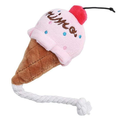 Ice Cream Cone Chew Toy for Puppy and Cat