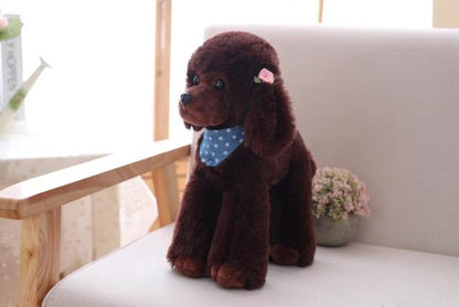 Poodle plush toy 12