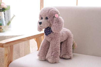 Poodle plush toy 12