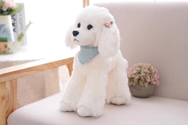 Poodle plush toy 12