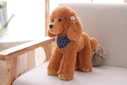 Poodle plush toy 12