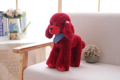 Poodle plush toy 12