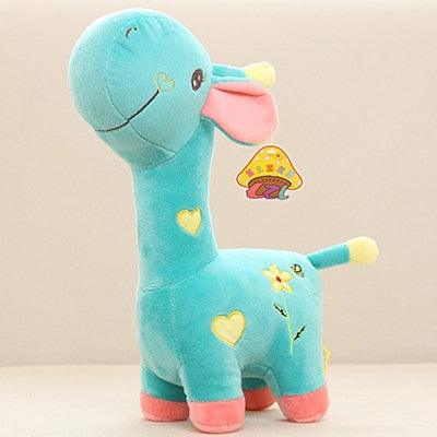 Peluche Girafe Bleue