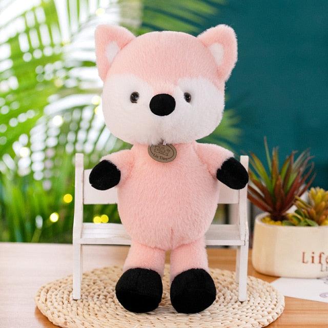 Peluche Renard Rose 12 pouces