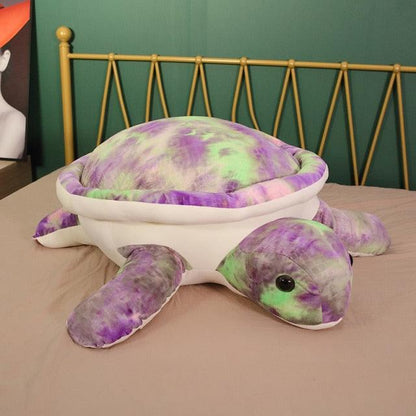 32" Colorful Giant Sea Turtle Plush Toy
