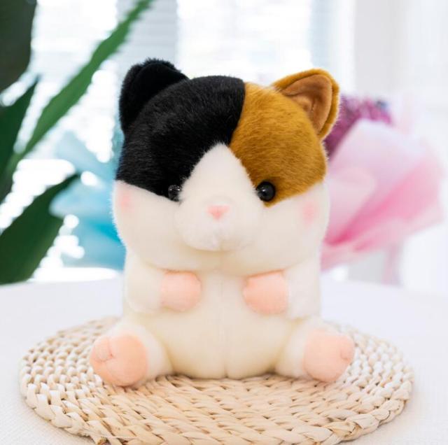 Chat assis en peluche Animal en peluche Amis