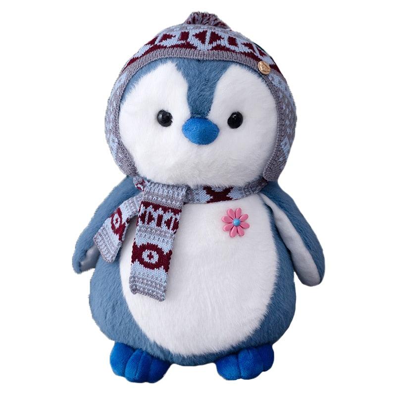 4 Style Foulard Pingouin Animal en peluche