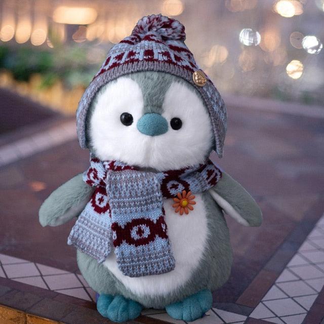 4 Style Scarf Penguin Stuffed Animal