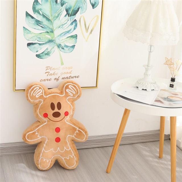 Super soft gingerbread cookie scented plush toy