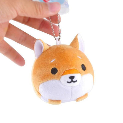 Porte-clés en peluche Shiba Inu Doge Dog