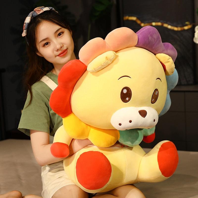 Rainbow Lion soft toys