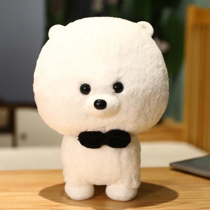 Peluche chien poméranien