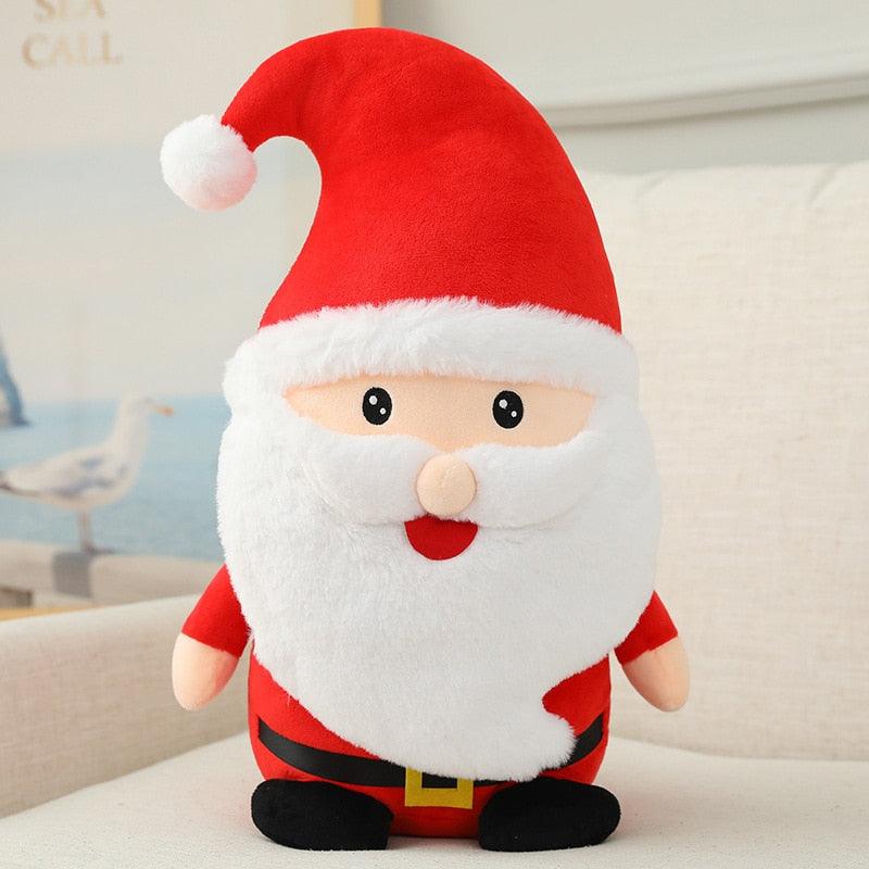 Santa and Reindeer soft toys