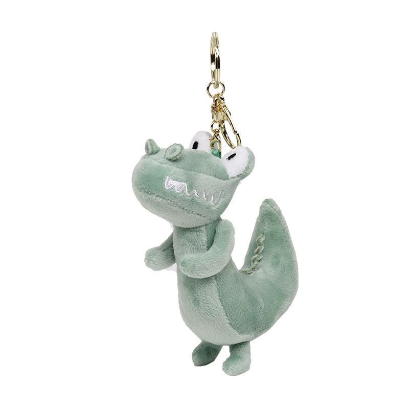 Porte-clés en peluche dinosaure