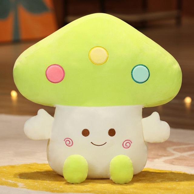 Kawaii Mushroom Plant Stuffed Pillow