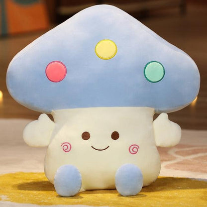 Kawaii Mushroom Plant Stuffed Pillow