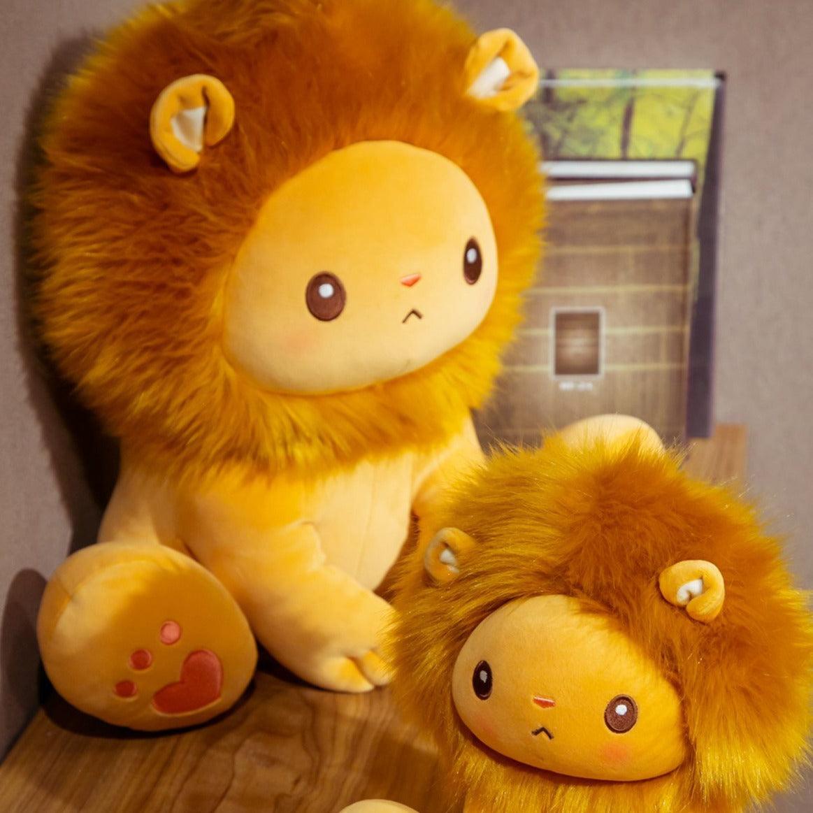 Sitting Lion plush toy