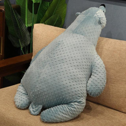 Peluche Géante Ours Polaire Couché