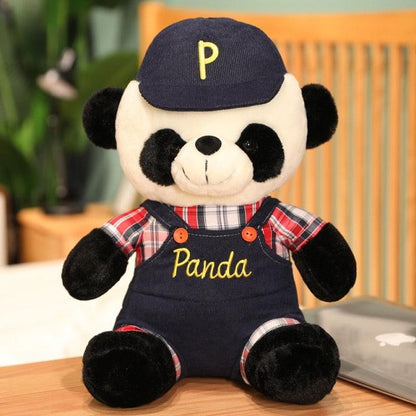 Soft and cute giant panda plush toy
