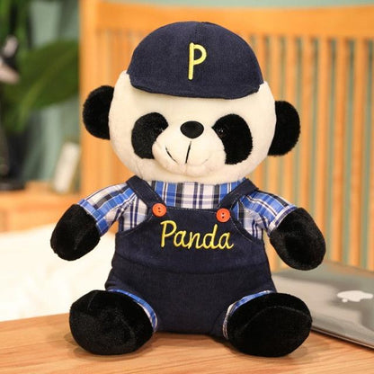 Soft and cute giant panda plush toy