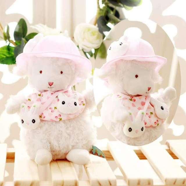 Lamb Bunnies Plush Doll