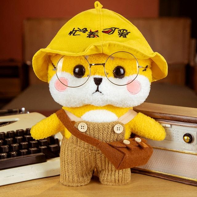 Kawaii Plush Toys Knitted Clothes Tiger Cosplay
