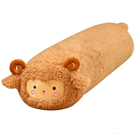 Peluches Kawaii Llama Long Pillow