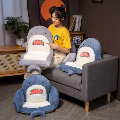 Funny Shark Chair Cushion (Coussin de chaise)