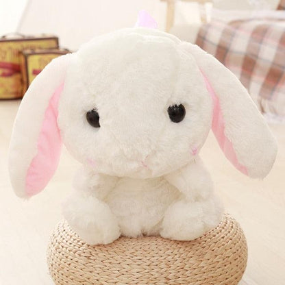 Sac à bandoulière en peluche pour lapin en fourrure