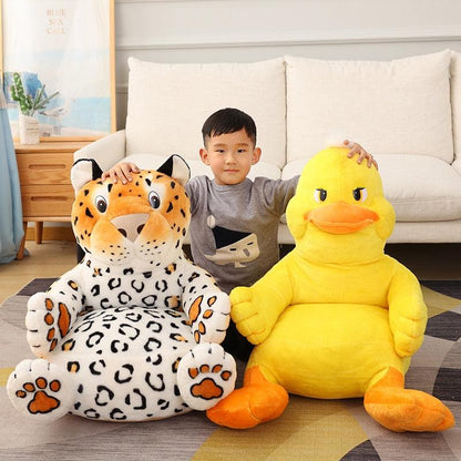 Adorables chaises en peluche avec animaux pour tout-petits