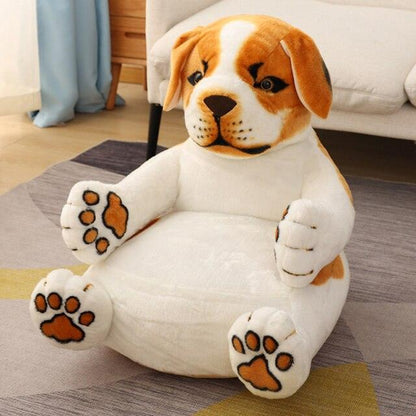 Adorable Plush Animal Chairs for Toddlers