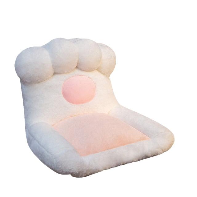 Coussin de chaise à pattes de chat