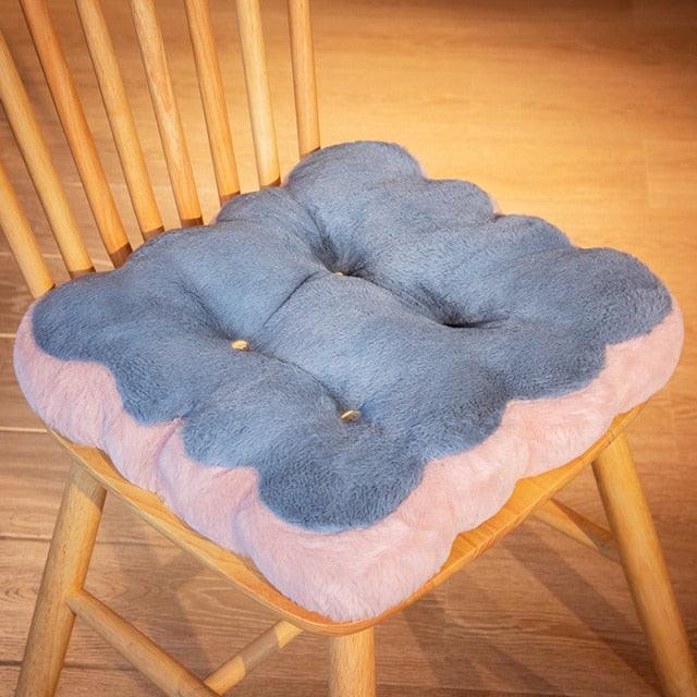 Cookie-shaped cushion