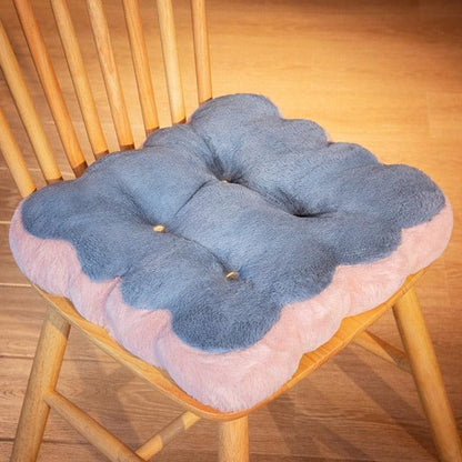 Cookie-shaped cushion