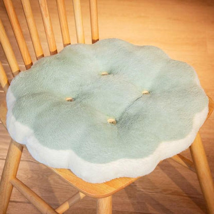 Cookie-shaped cushion