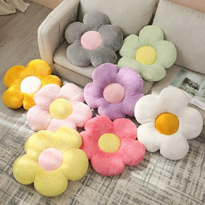 Kawaii flower cushion plush