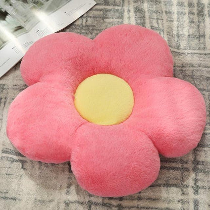 Kawaii flower cushion plush