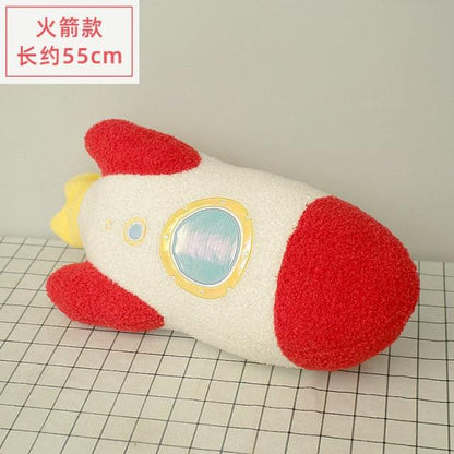 Rocket, Plane and Submarine Soft Toys