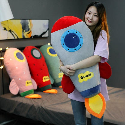 Peluche Cool Rocket Pillow