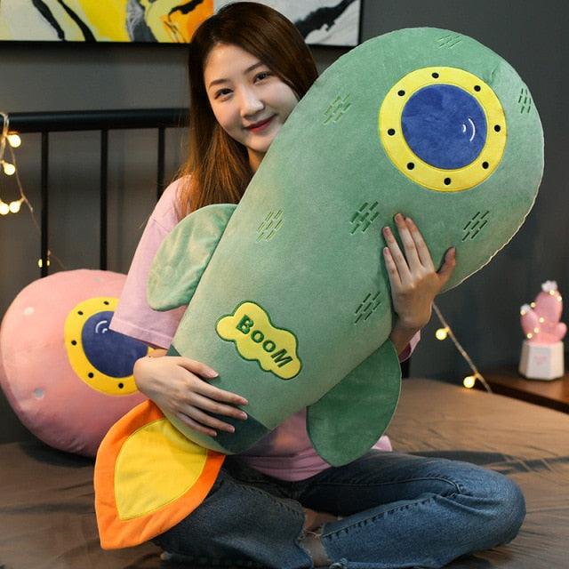 Peluche Cool Rocket Pillow