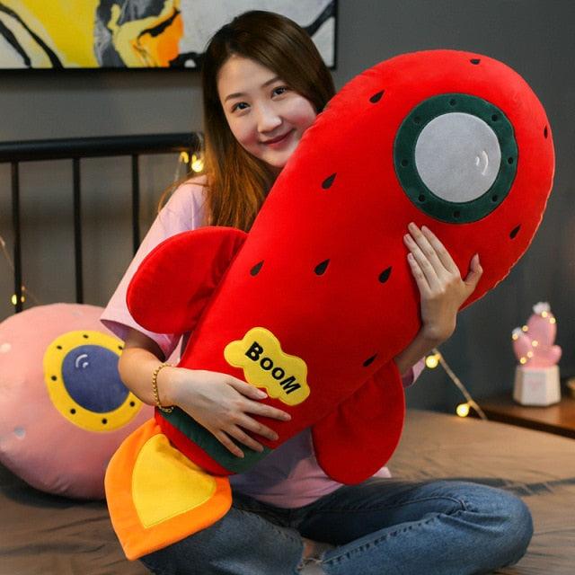 Peluche Cool Rocket Pillow