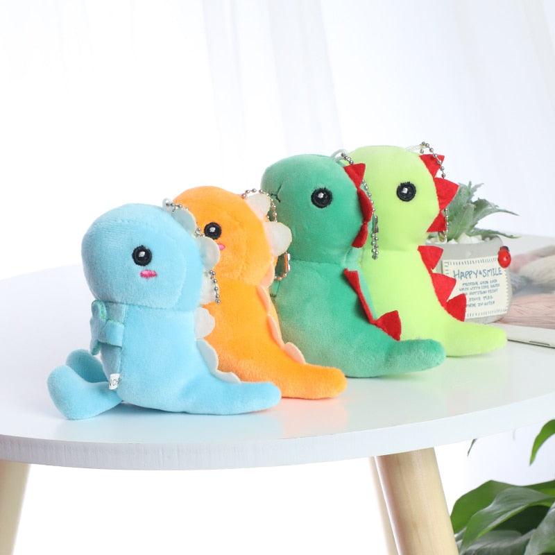 Porte-clés peluche dinosaure kawaii