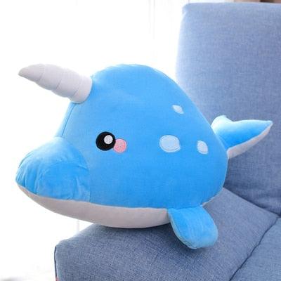 Orca, Shark and Stingray Soft Toys