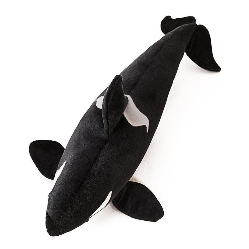 Realistic giant orca plush toy