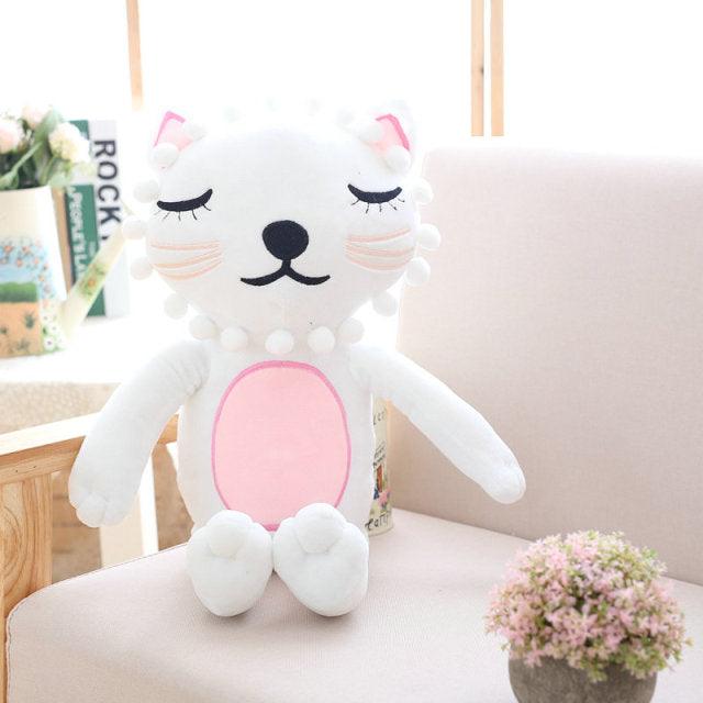 Peluches Kawaii Cat & Lion