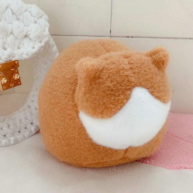 Faceless cat plush toy