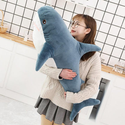 Realistic Giant Shark Pillow