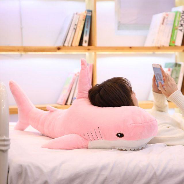 Realistic Giant Shark Pillow